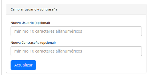 Captura del área de cliente XUI ONE IPTV